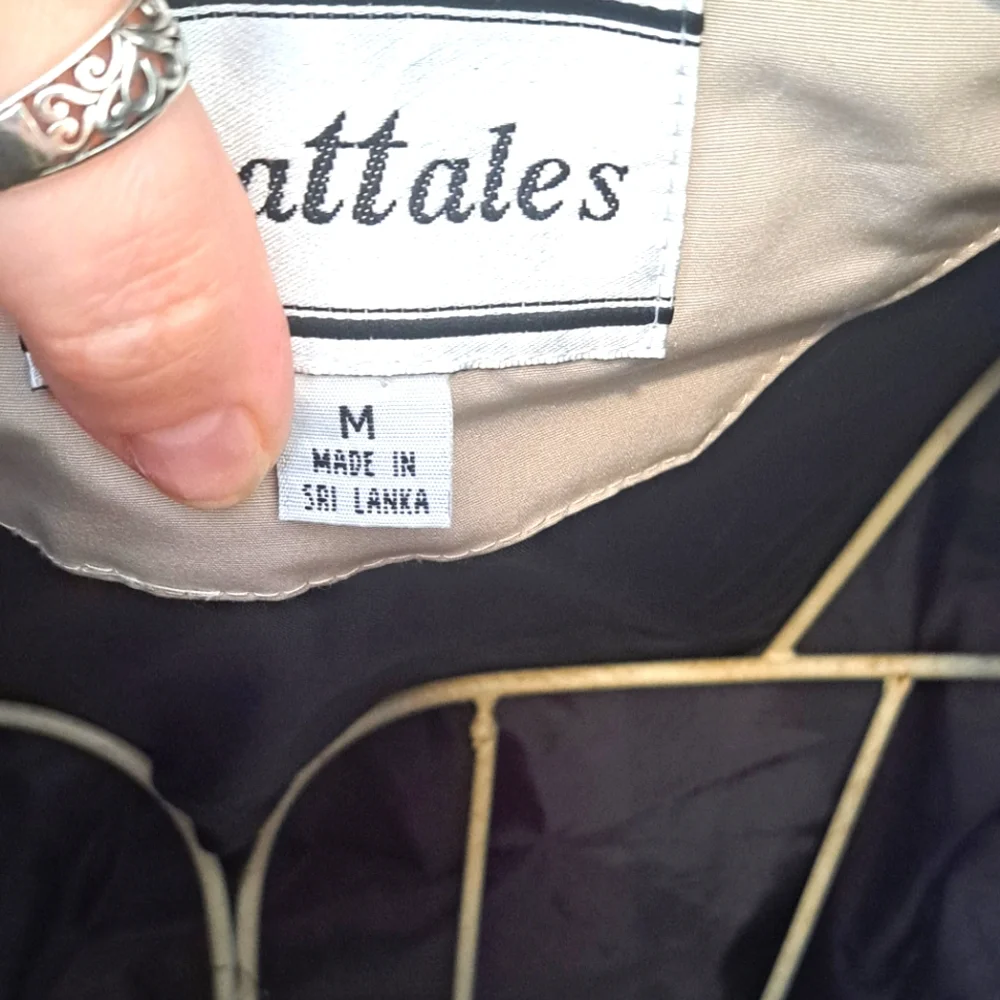 Vtg. 90s Butter Mom Women's Coattales Classic Hooded Jacket, Size Medium. - Picture 2 of 8